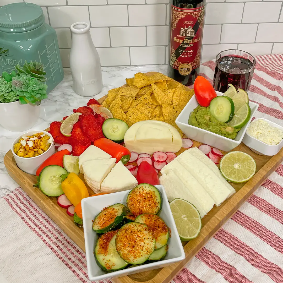 Mexican Cheese Board