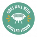 Goes well with grilled foods